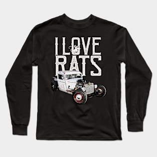 Auto Series I Love Rats Long Sleeve T-Shirt